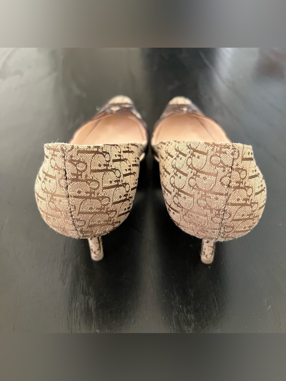 🖤EUC🖤 CHRISTIAN DIOR Strappy Escarpin Kitten Heels - Picture 6 of 13
